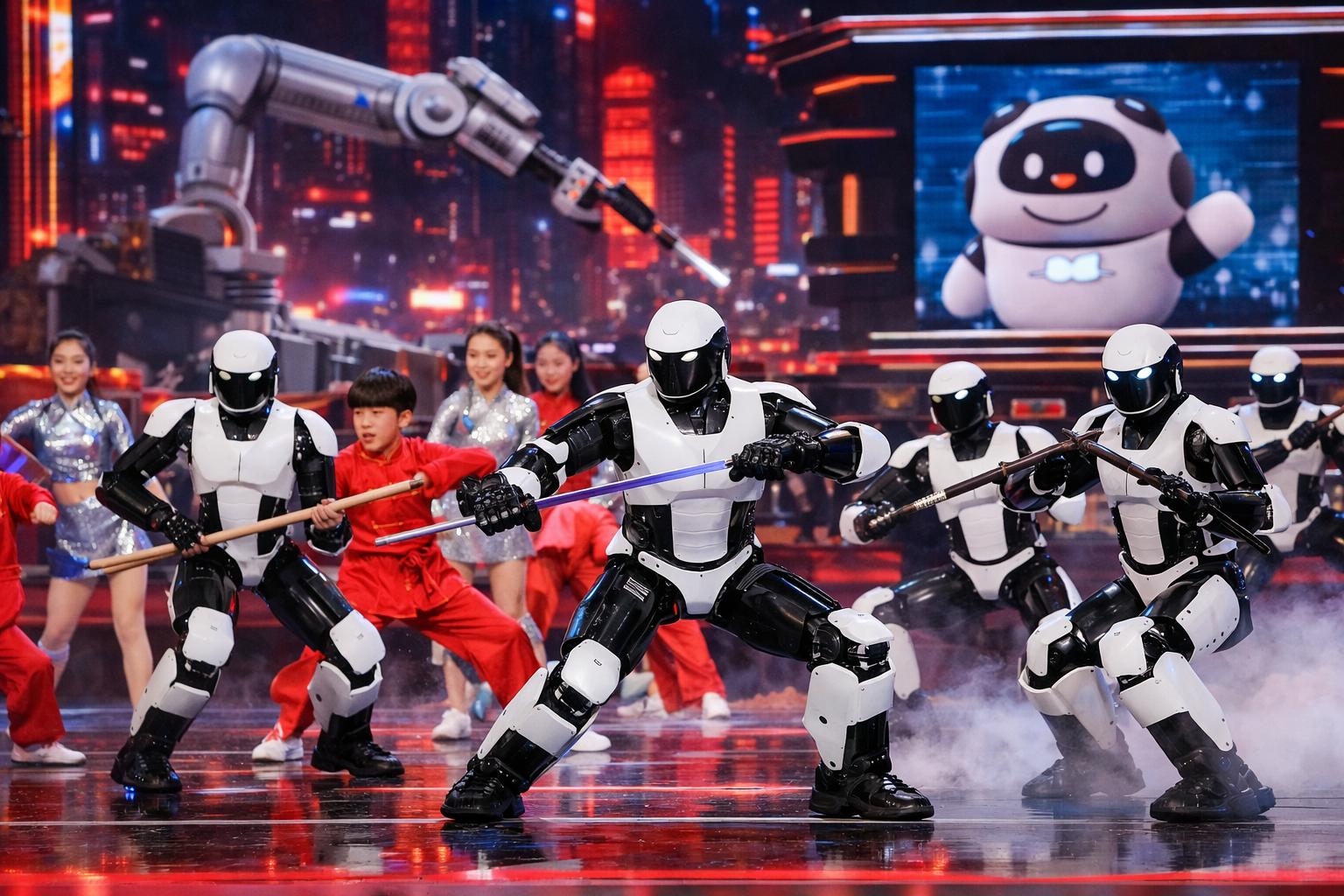 China spotlights humanoid robots at CCTV Spring Festival gala
