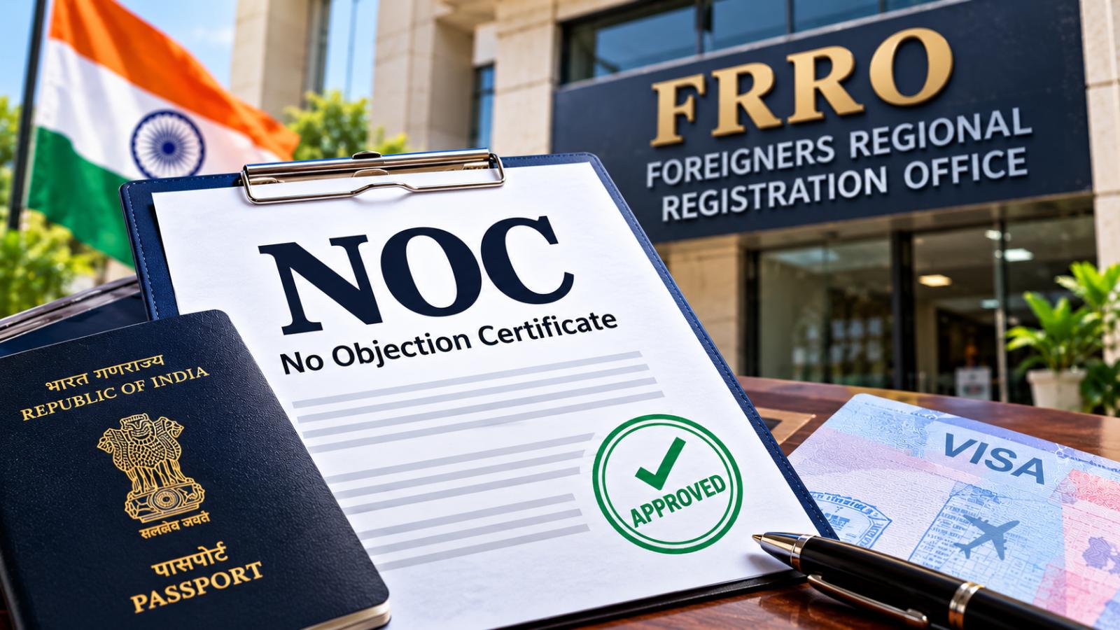What Is an FRRO NOC and When Is It Required in India?