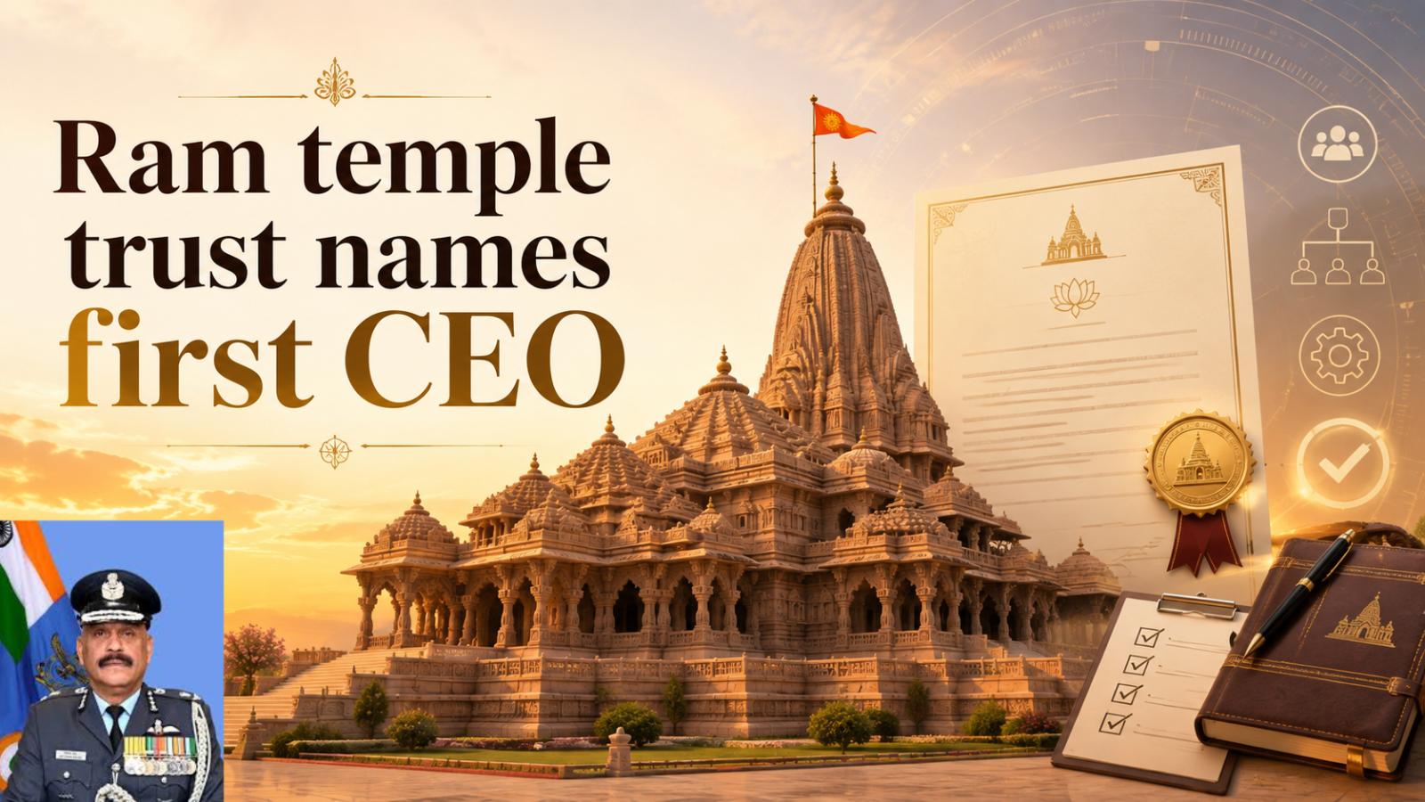 Ram temple trust appoints Jeetendra Mishra as first CEO