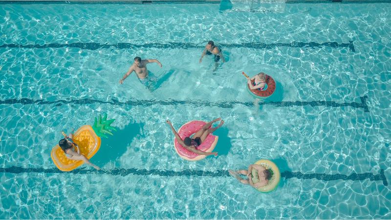 New Jersey Residents Flock to Community Pools to Beat the Summer Heat