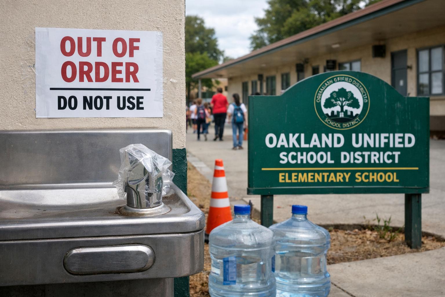 Oakland Unified reports progress on fixing lead in school water sources