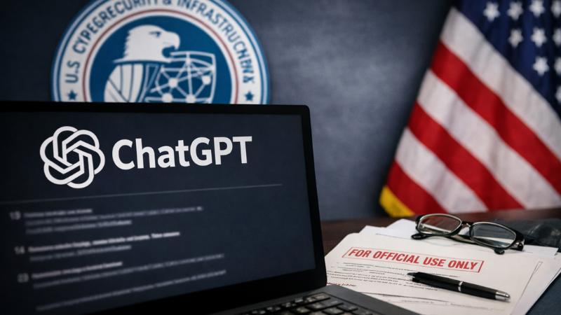 CISA investigates internal ChatGPT data exposure involving sensitive DHS documents