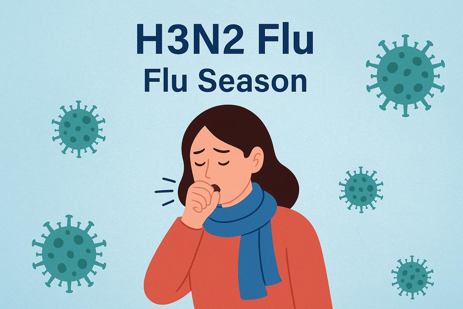 Early global surge of H3N2 flu raises concern as U.S. enters peak season
