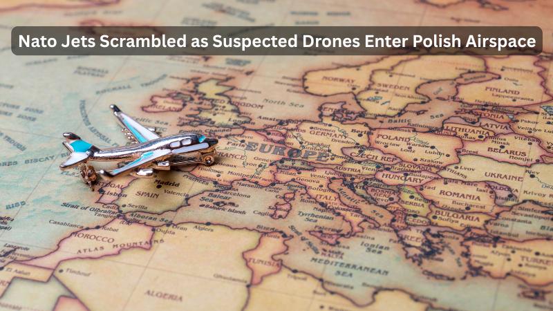 Poland shuts Warsaw airport and scrambles jets after suspected Russian drones enter airspace