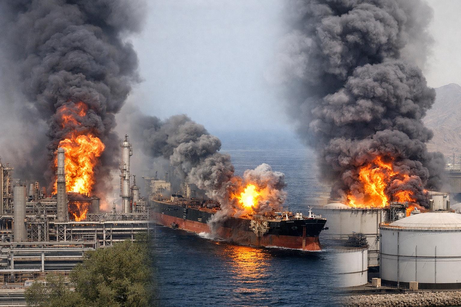 UAE energy infrastructure hit by drone attacks amid rising Iran war tensions