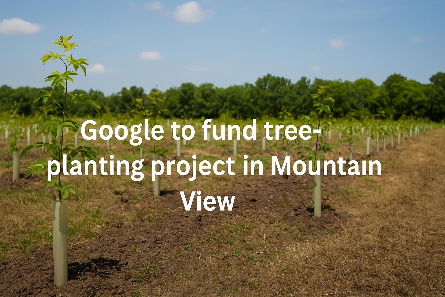 Google agrees to plant hundreds of trees in Mountain View citywide