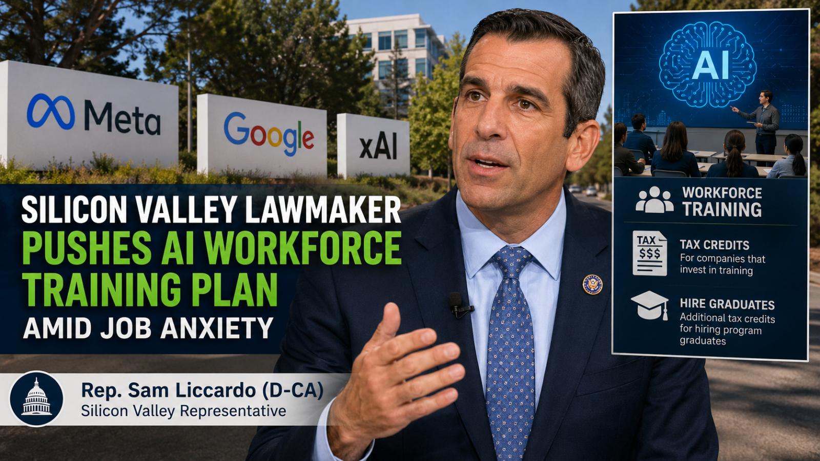 Sam Liccardo Pushes AI Workforce Training Plan Amid Tech Layoffs