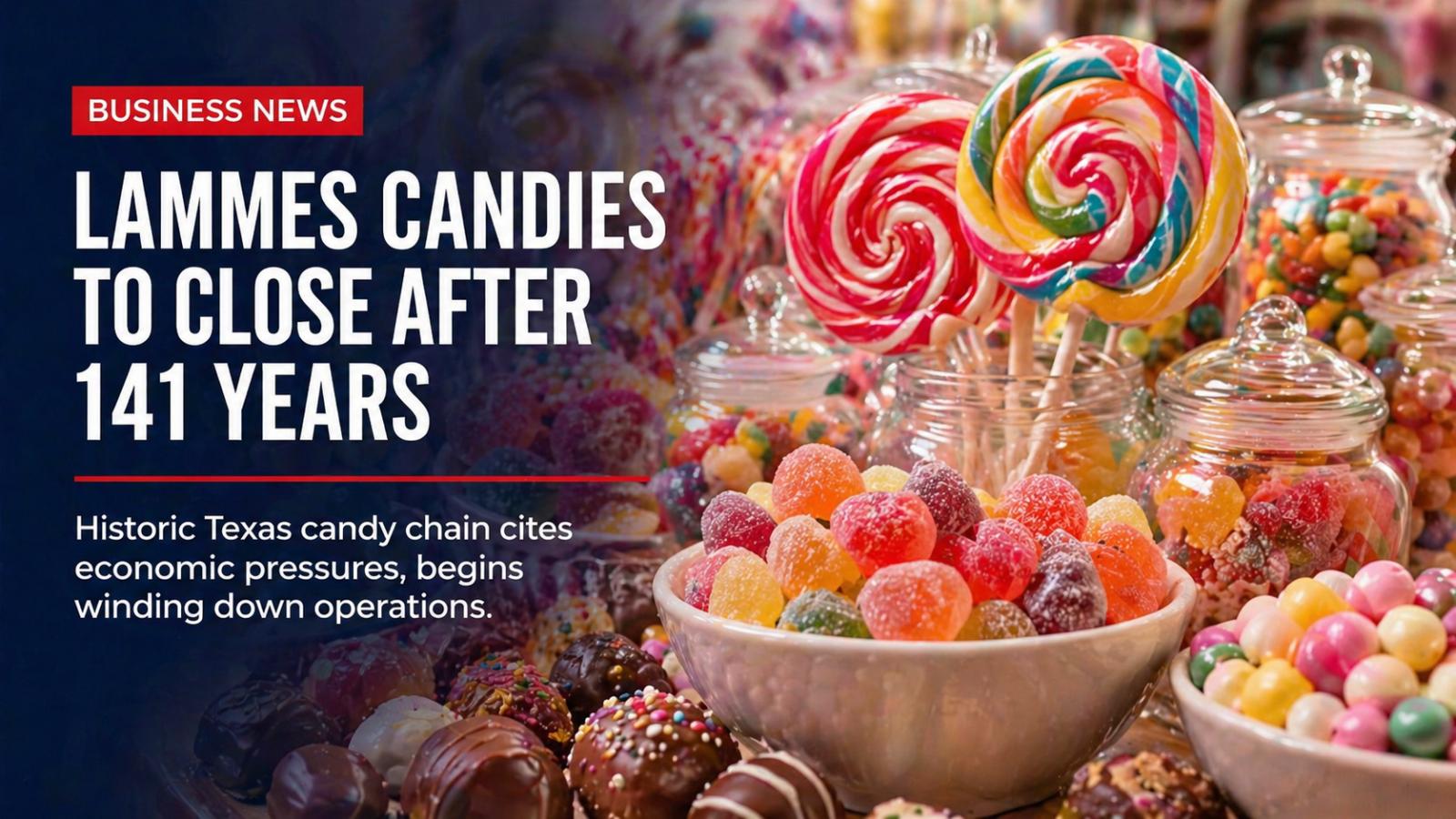 Why is Lammes Candies closing after 141 years? Texas chain cites economic pressures