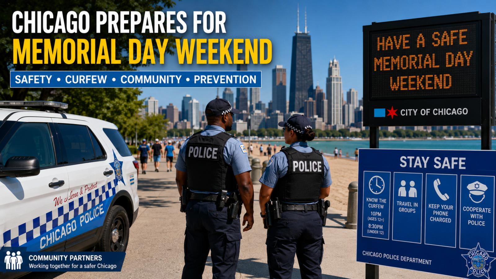 Chicago Teen Curfew Enforcement Tightens Before Memorial Day Weekend