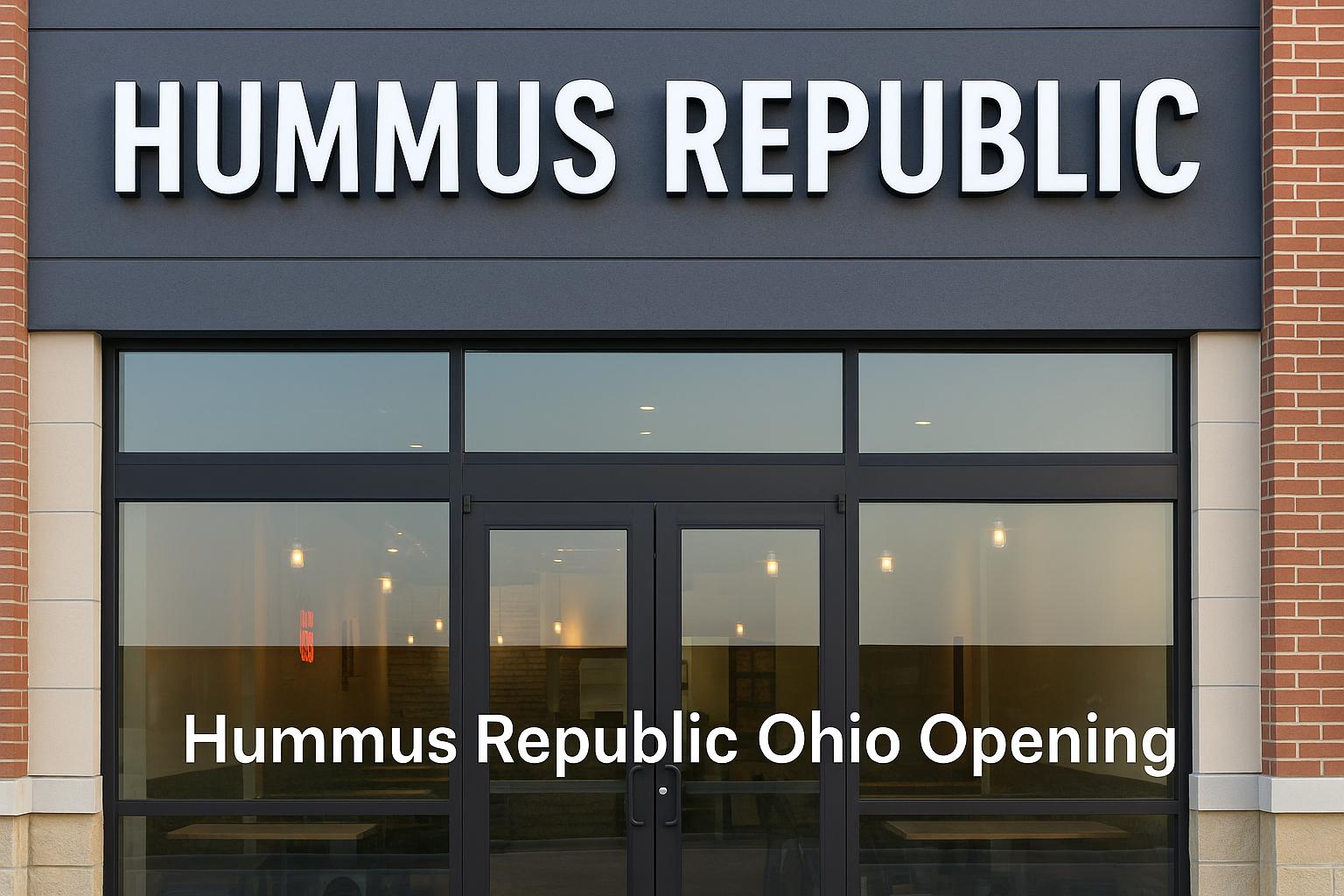 Hummus Republic opens first central Ohio location in Delaware with Mediterranean flavors