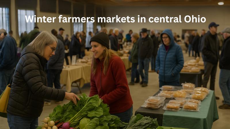 Winter farmers markets continue across central Ohio with fresh local goods