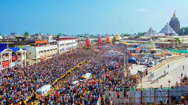 Puri awakens with bhakti as Jagannath, Balabhadra, and Subhadra embark on holy Rath Yatra