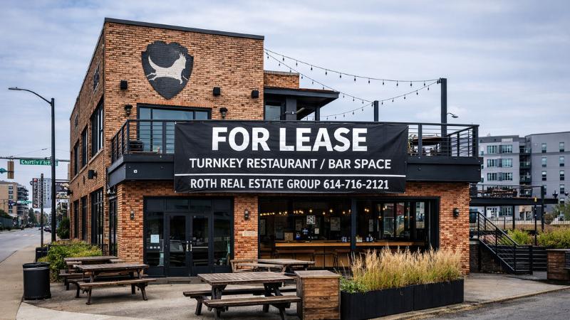 Former BrewDog Franklinton bar listed for lease as turnkey restaurant space