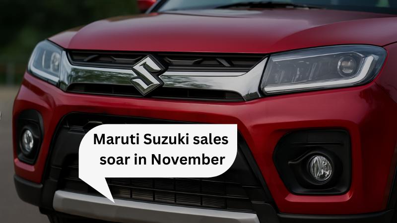 Maruti Suzuki achieves highest-ever monthly sales on export and UV surge