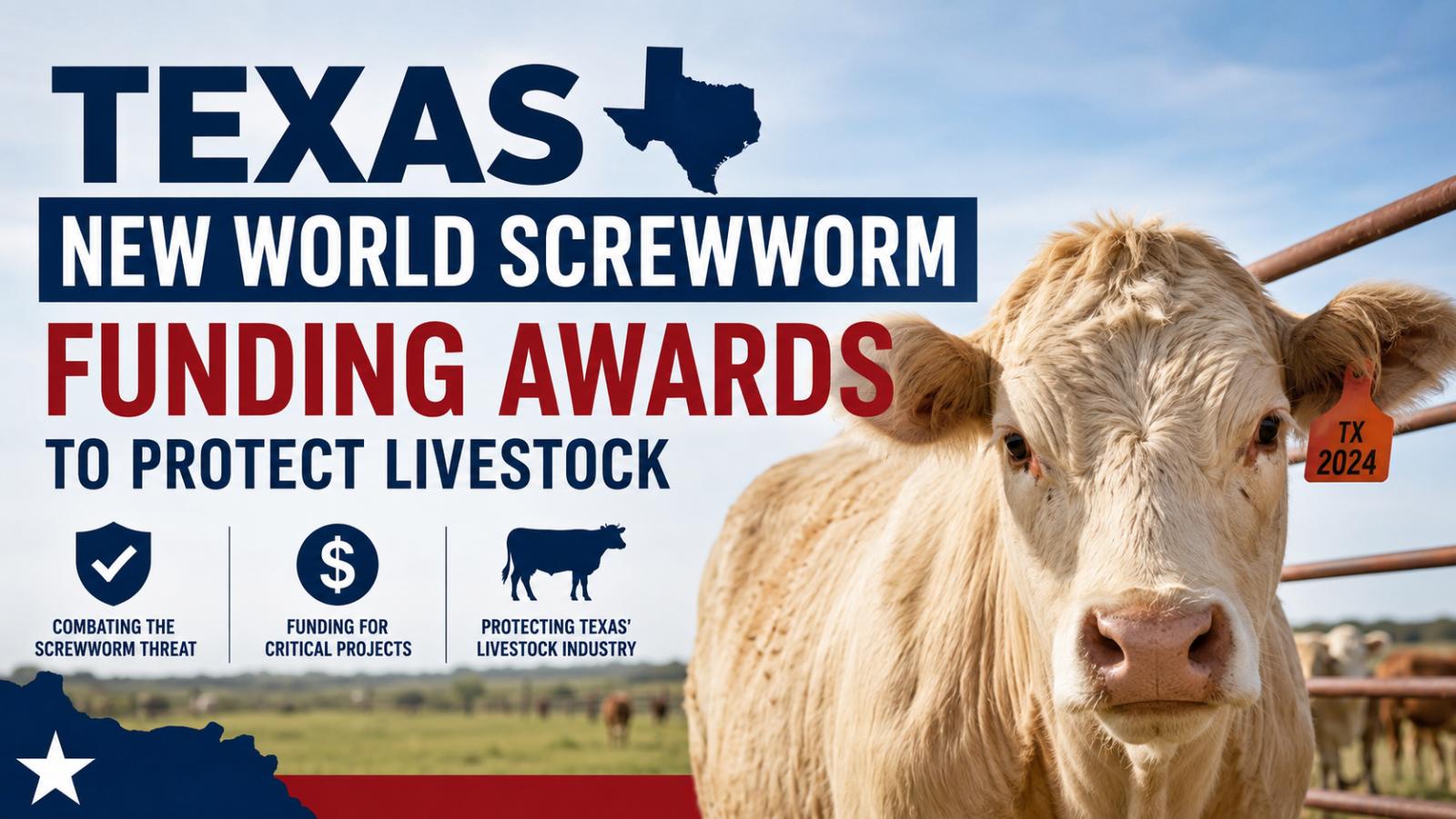 Texas Leaders Praise New World Screwworm Funding to Protect Livestock