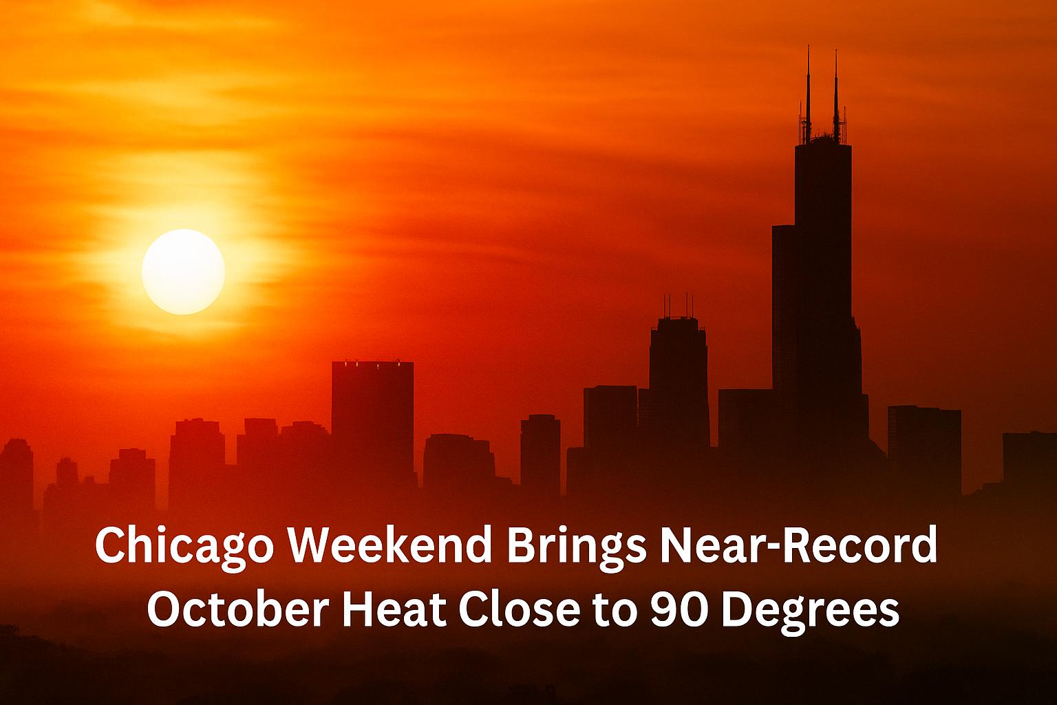 Chicago Weekend Forecast Brings Near Record October Heat Close to 90 Degrees