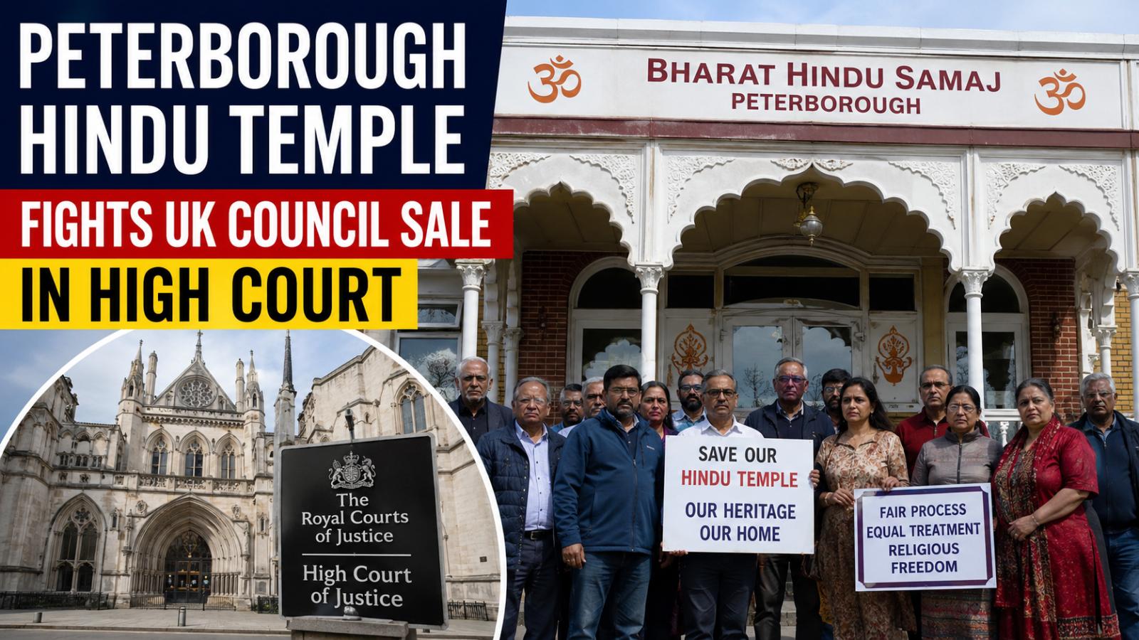 Peterborough Hindu Temple Challenges Council Sale in High Court