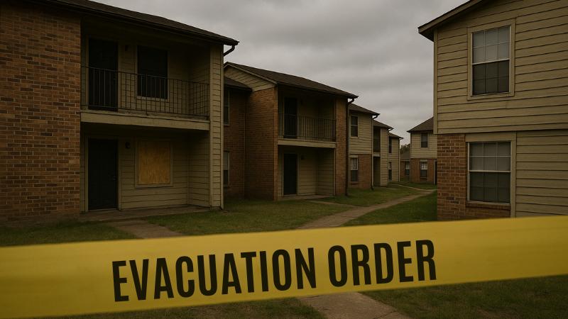 Plano orders evacuation of apartment complex deemed unsafe