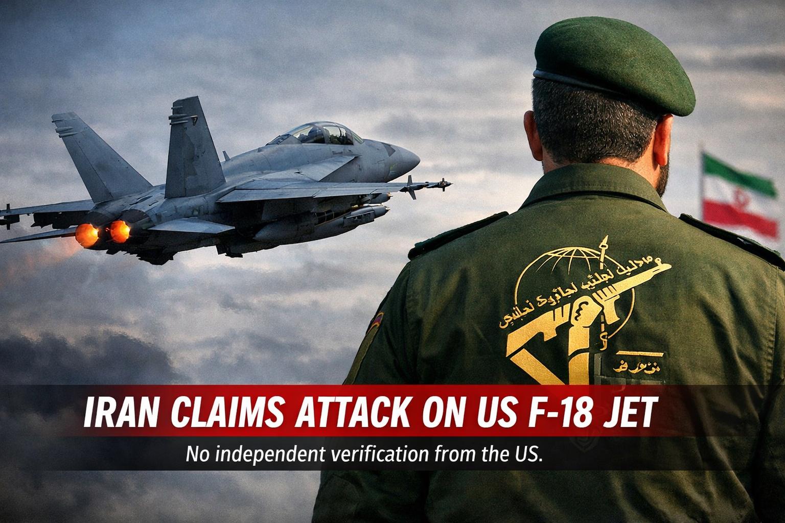 US–Israel–Iran War  Iran claims it targeted US F-18 jet amid rising tensions