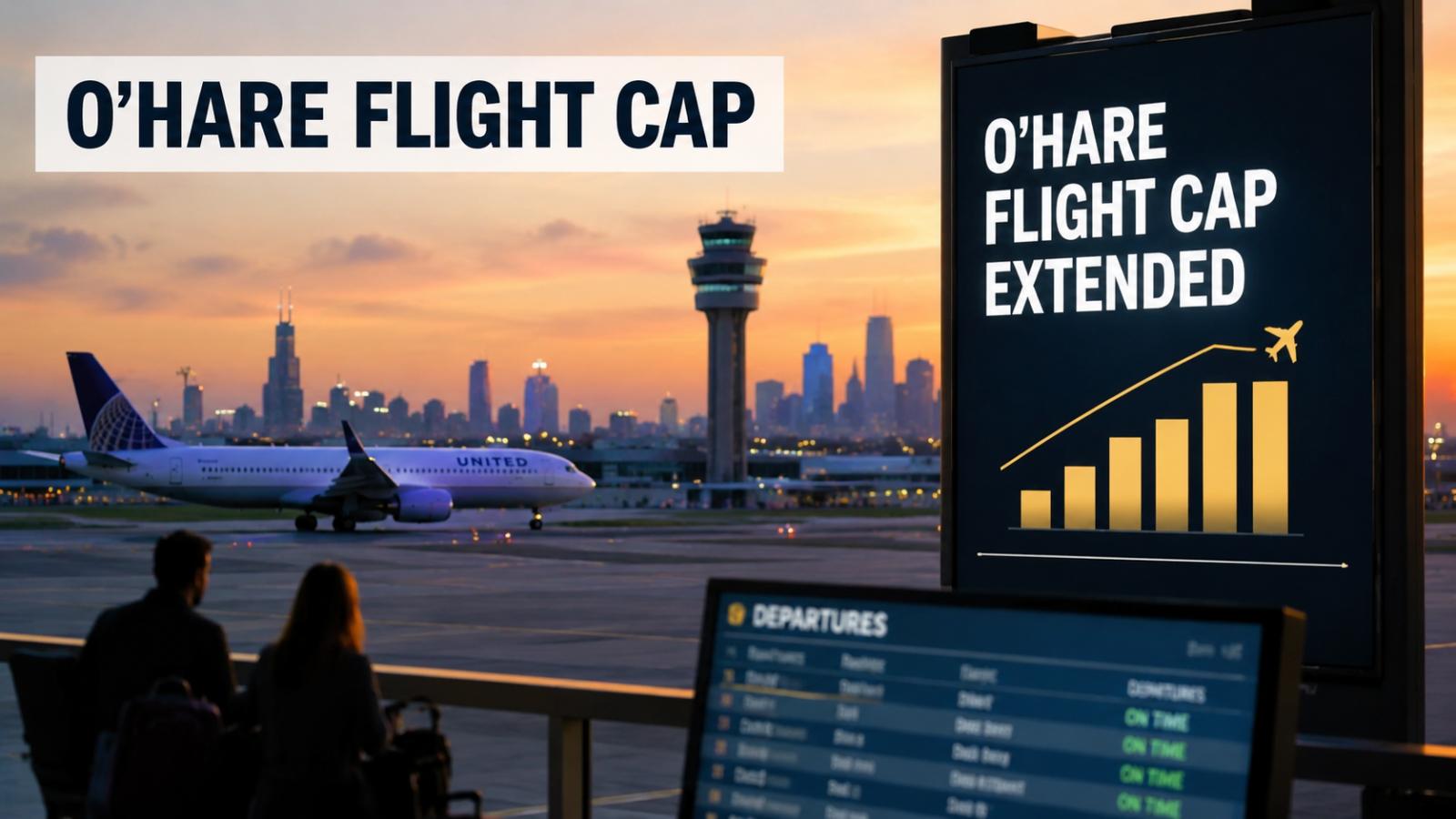 FAA Extends Chicago O’Hare Flight Cap Through October 2027