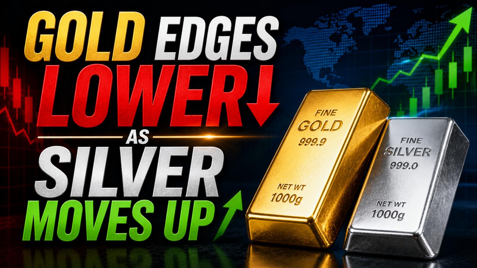 Gold Edges Lower as Silver Moves Up – Wednesday, April 29, 2026