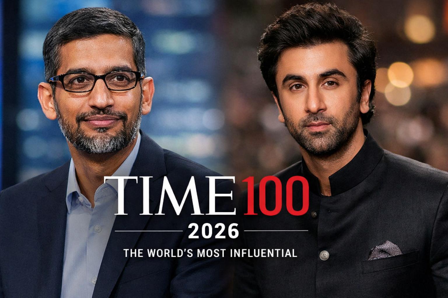 Sundar Pichai, Ranbir Kapoor named in TIME 100 list for 2026