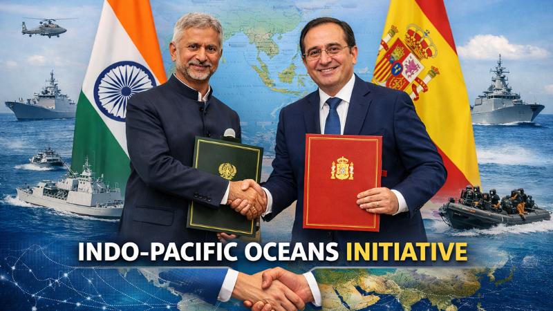 Spain joins india’s indo-pacific oceans initiative, boosting maritime cooperation