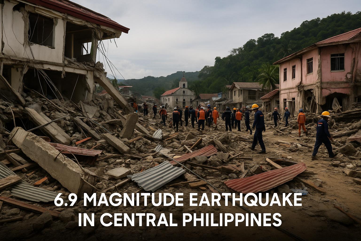 Philippines earthquake kills 26 and injures over 140 after 6.9 magnitude tremor