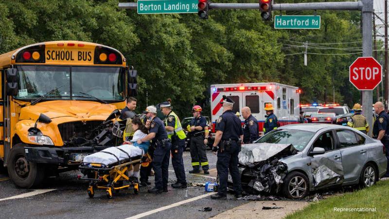 School bus crash in Moorestown injures 10, including students, investigation underway