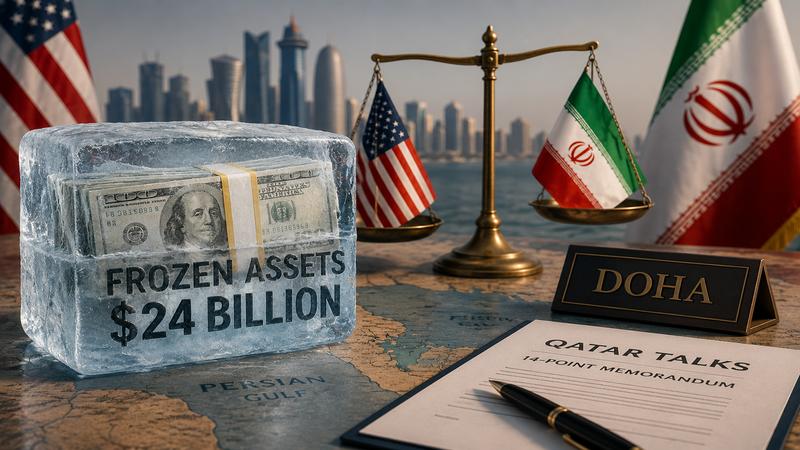 Iran Seeks $24 Billion Asset Release in Qatar Talks
