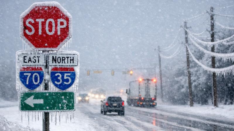Major winter storm to bring ice and heavy snow across South, Midwest and Northeast