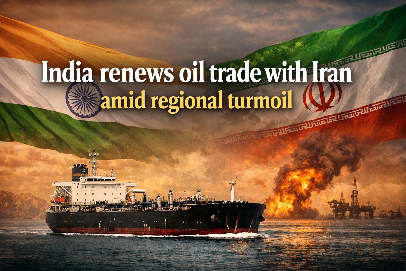 India resumes Iranian oil imports amid Middle East conflict and rising prices