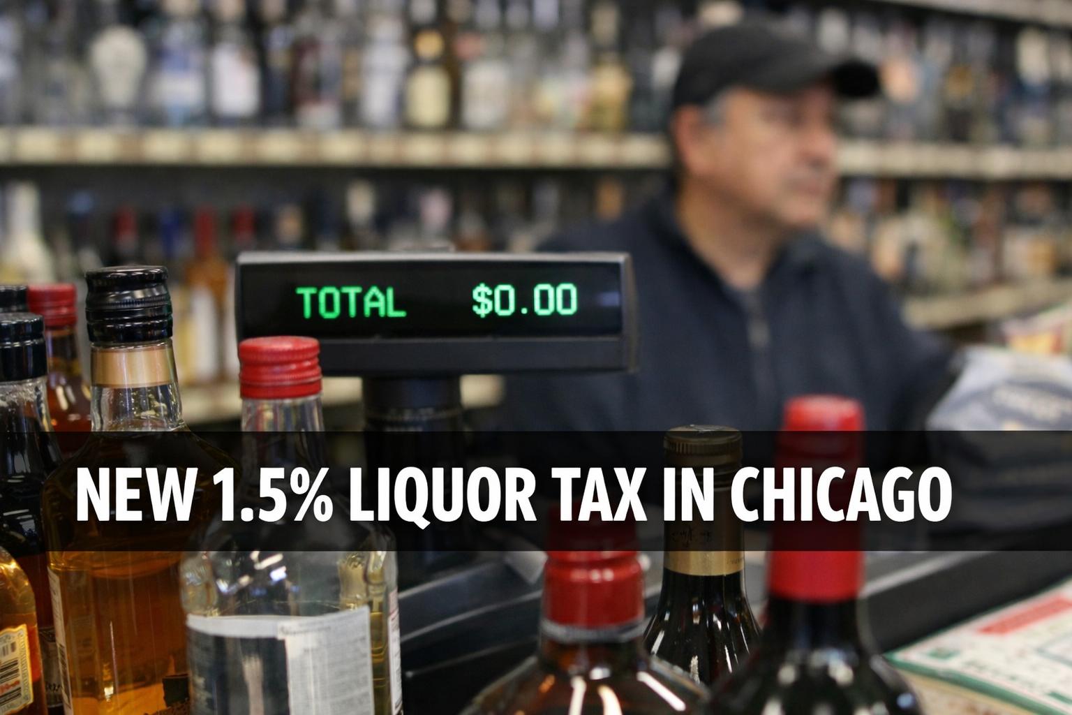Chicago introduces 1.5 percent liquor tax on retail alcohol purchases starting Sunday