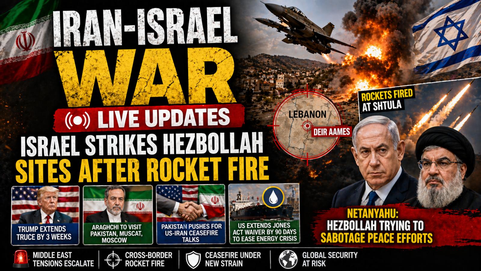 Netanyahu accuses Hezbollah of sabotaging Israel-Lebanon peace efforts