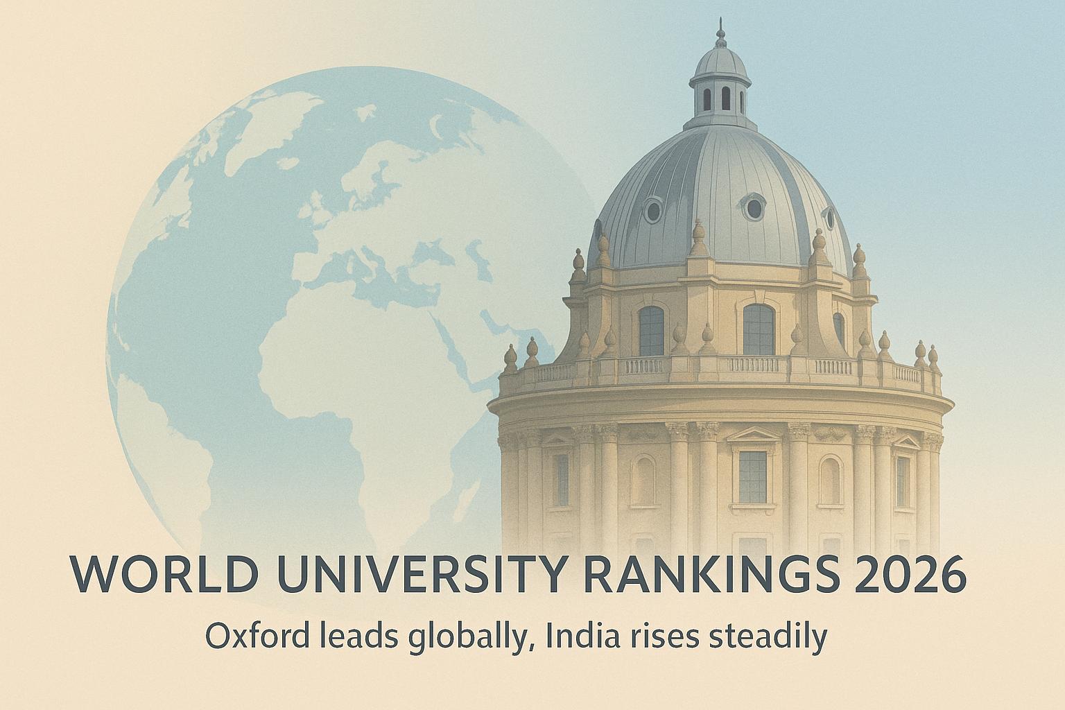 Oxford tops World University Rankings 2026, Indian institutions show steady rise