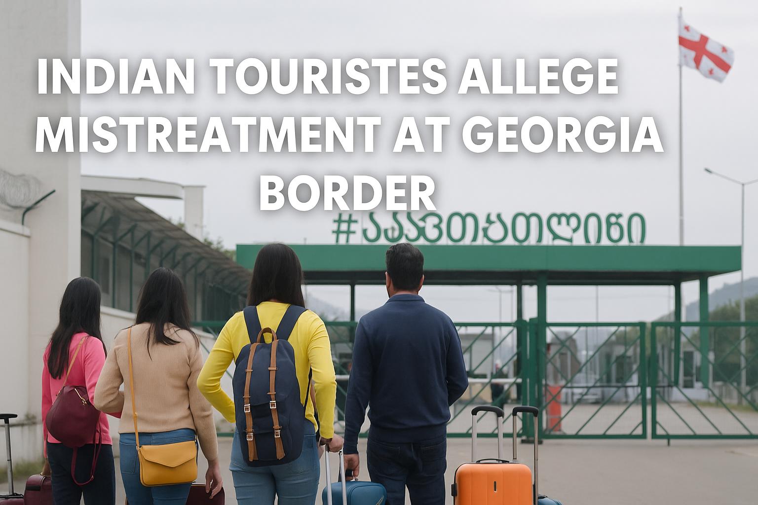 Indian tourists allege inhuman treatment at Georgia Armenia border