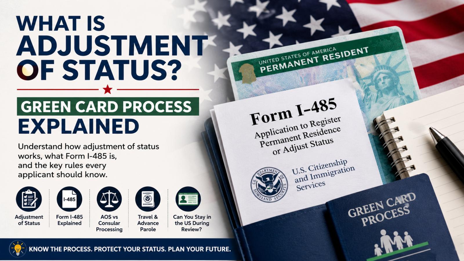 What Is Adjustment of Status? Green Card Process Explained