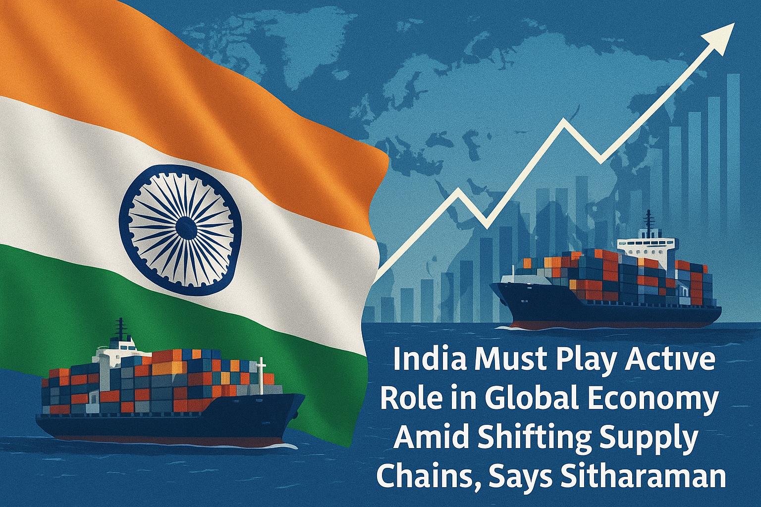 India Must Play Active Role in Global Economy Amid Shifting Supply Chains Says Sitharaman