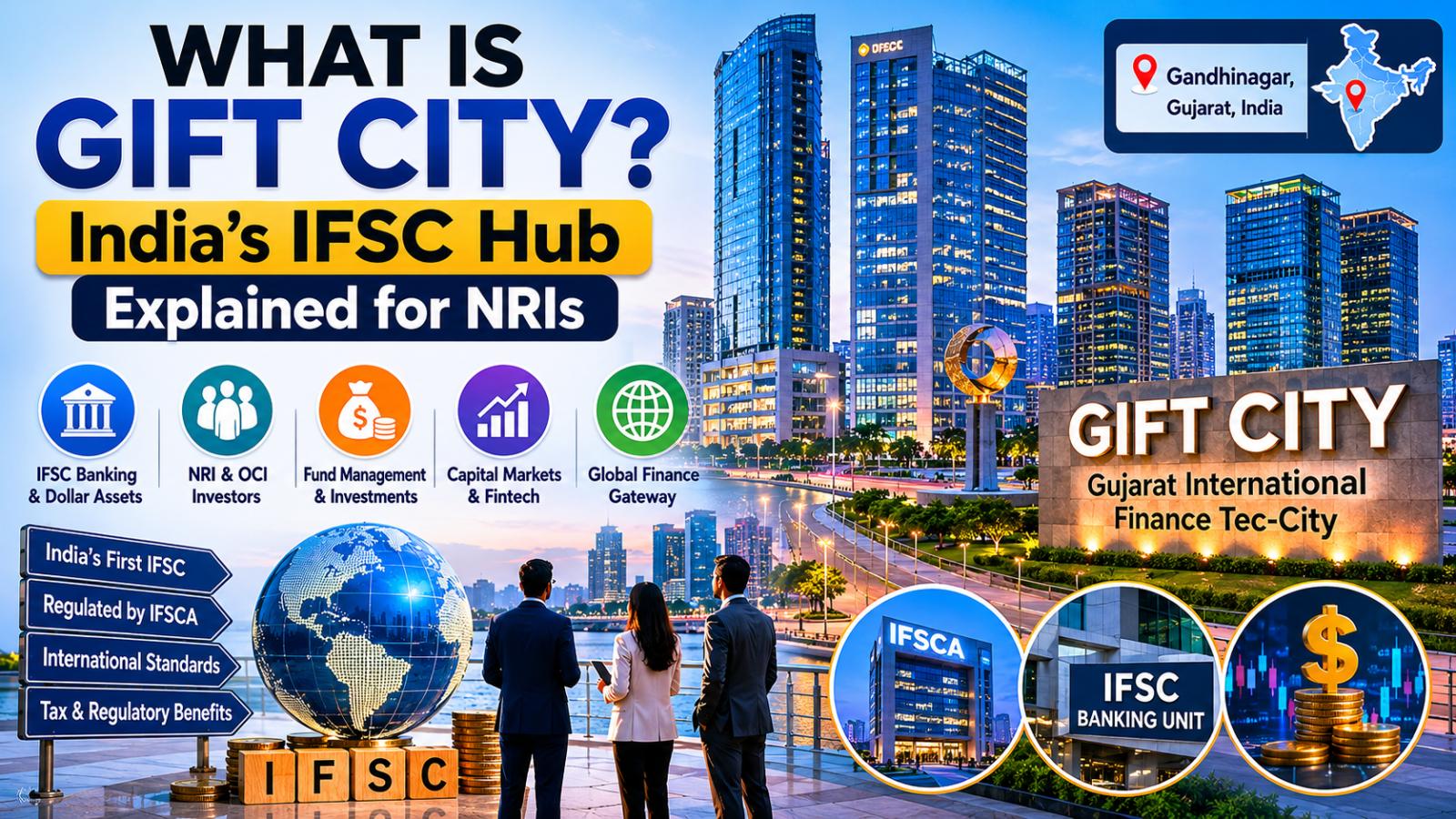 What Is GIFT City India’s IFSC Hub Explained for NRIs