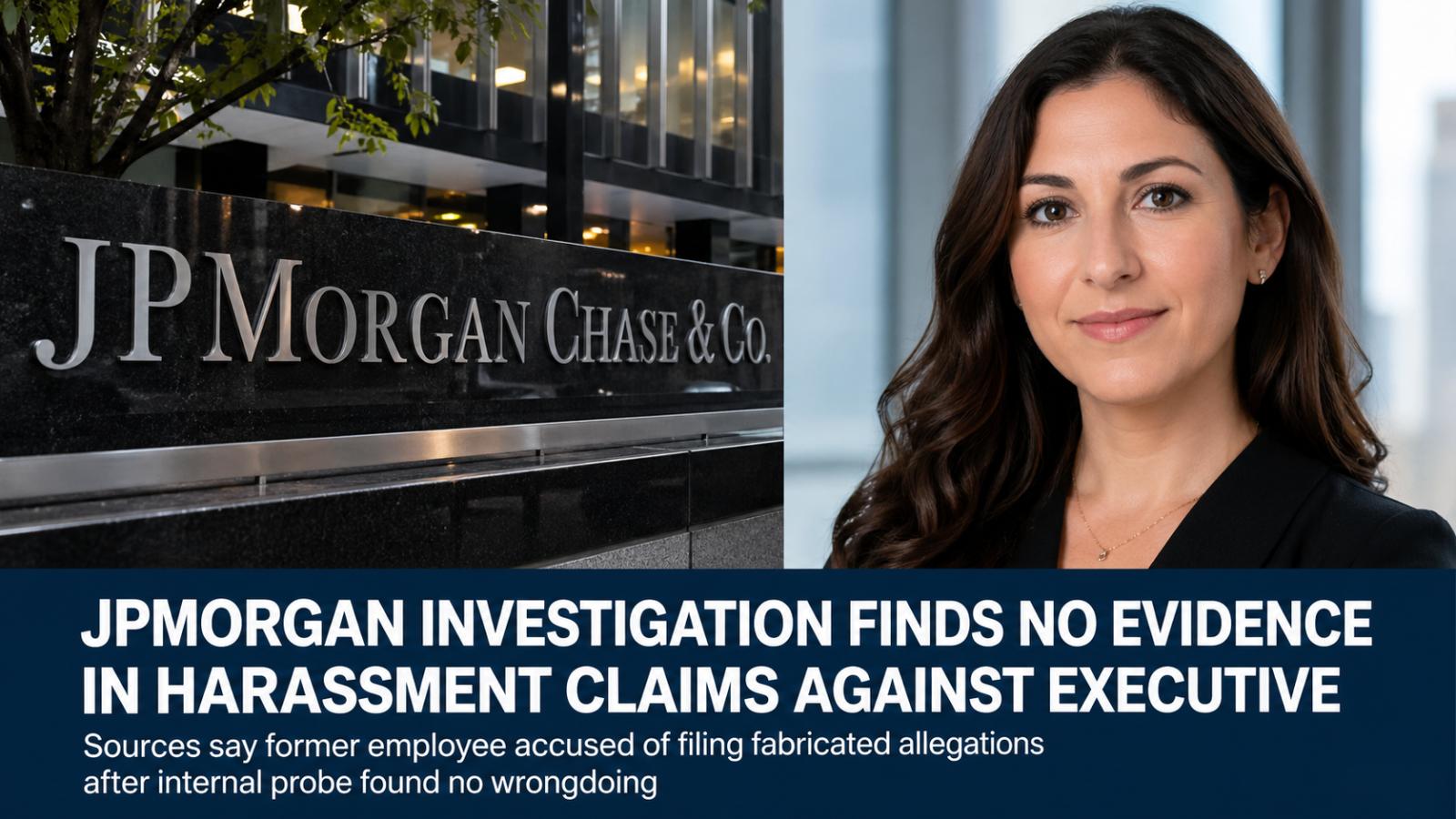 Who is accused in the JPMorgan lawsuit Investigation points to fabricated allegations