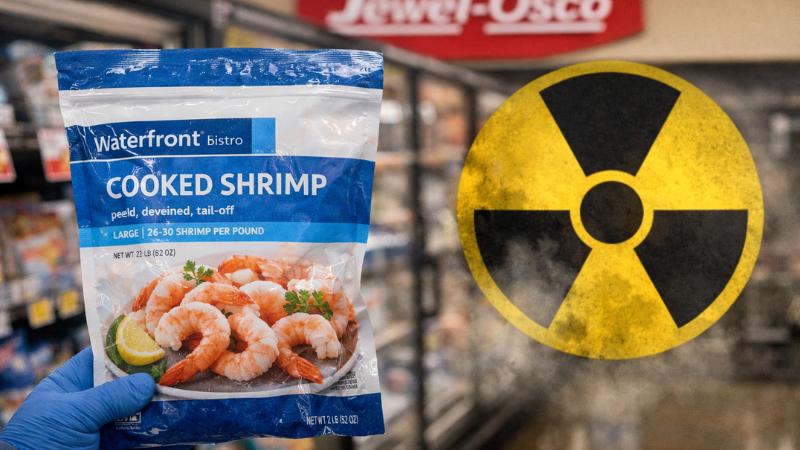 Frozen shrimp recalled at Jewel-Osco over potential radioactive contamination