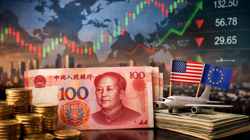 Record Chinese exports drive private capital into global stocks and bonds