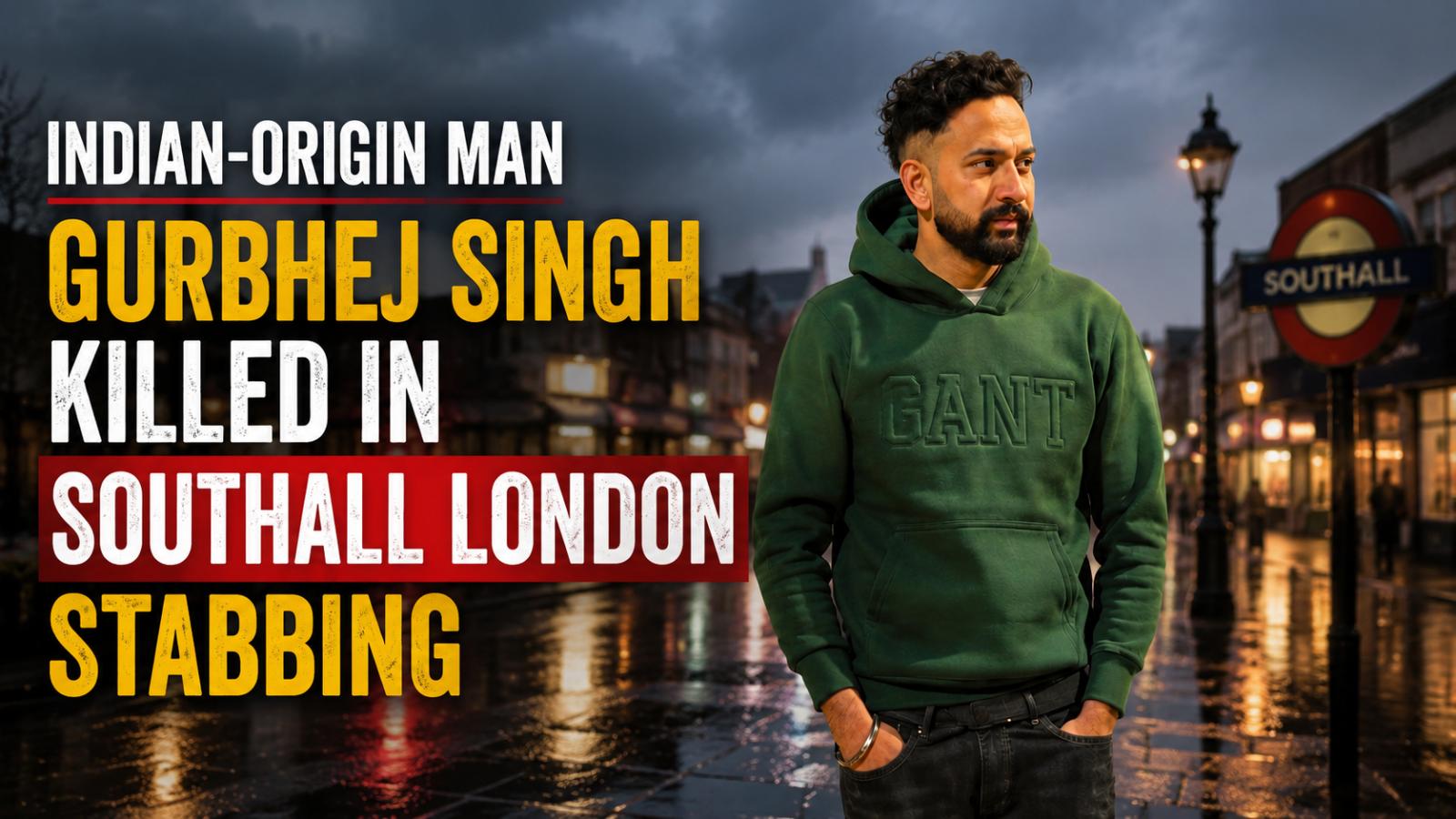 Indian-Origin Man Gurbhej Singh Killed in Southall London Stabbing