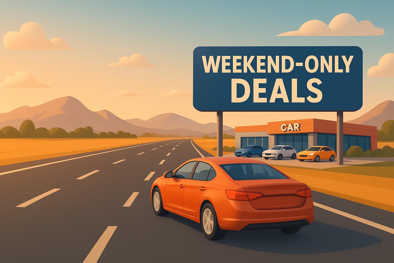 Weekend-Only Car Shopping Deals Guide | Save Big on Weekend Auto Offers