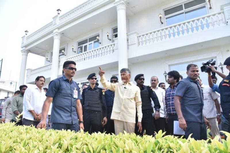 Chandrababu Naidu Inspects Controversial Rushikonda Palace Amid Political Fallout