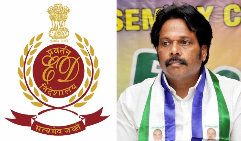 ED Raids Properties of Ex-MP MVV Satyanarayana Over Land Fraud Allegations