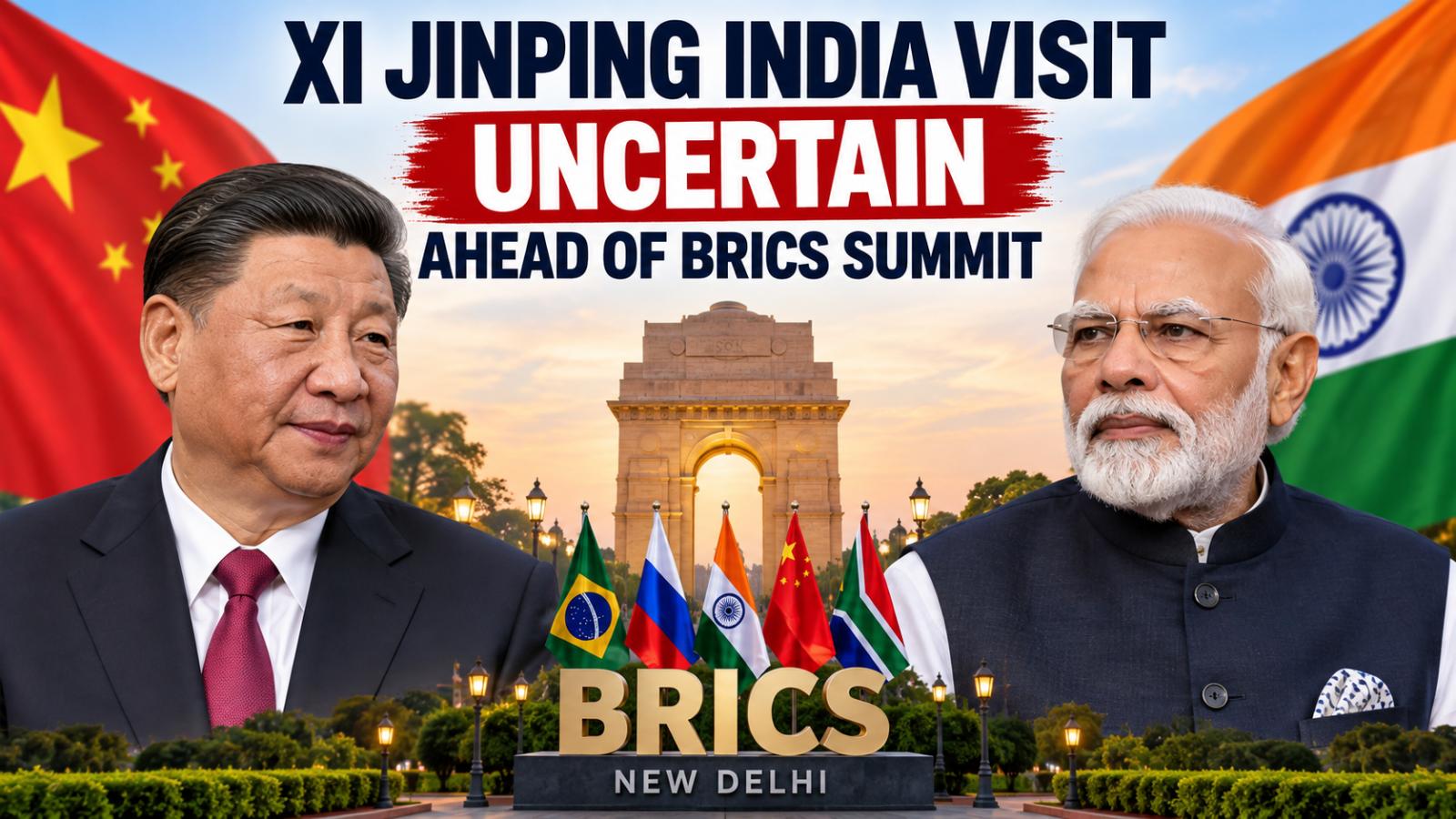 Xi Jinping India Visit Uncertain Ahead of BRICS Summit in Delhi