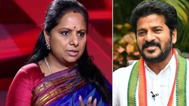 Revanth Reddy Questions Kavitha’s Bail in Delhi Liquor Scam, Suggests BRS-BJP Deal