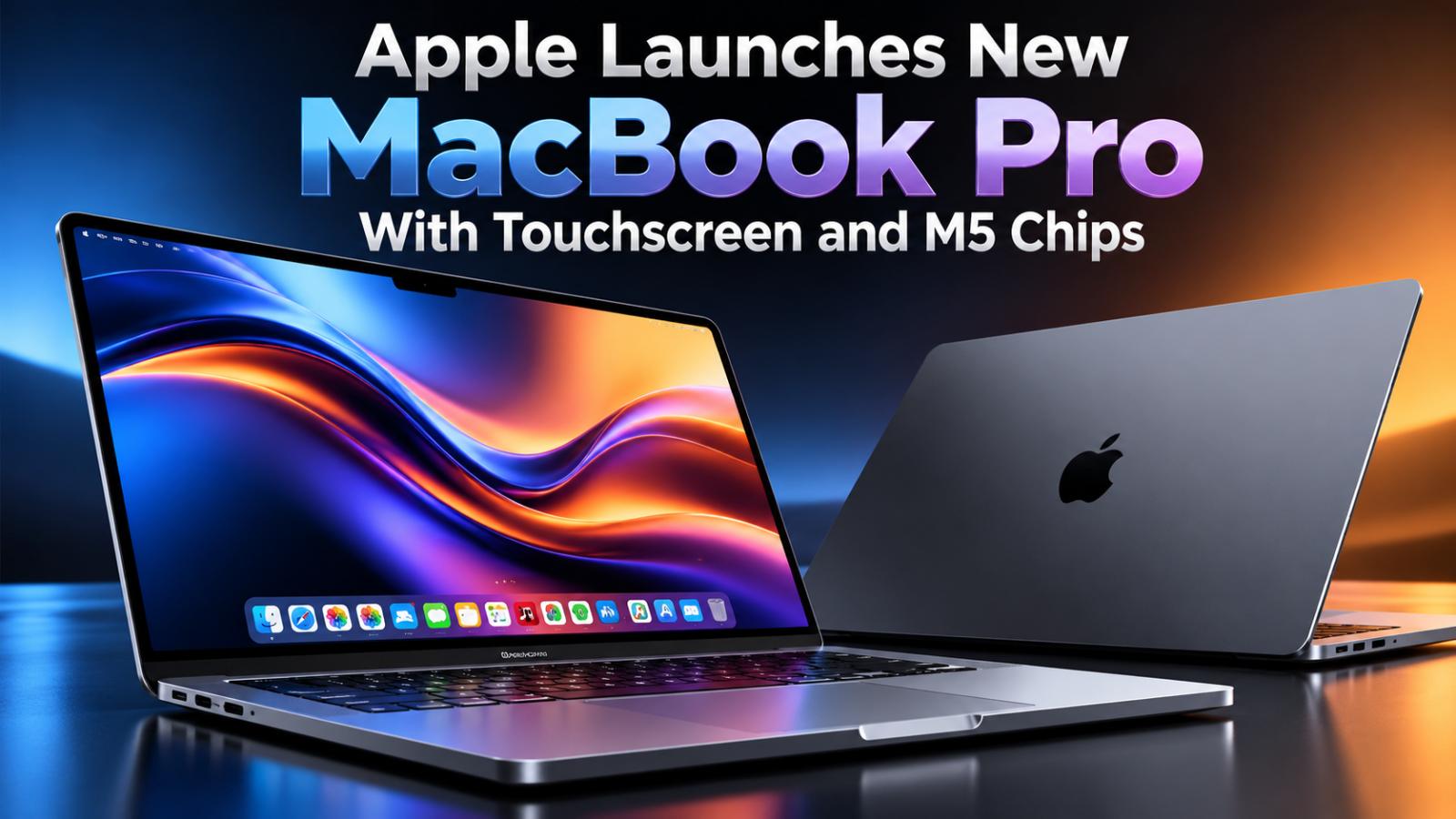 Apple Launches New MacBook Pro With Touchscreen and M5 Chips