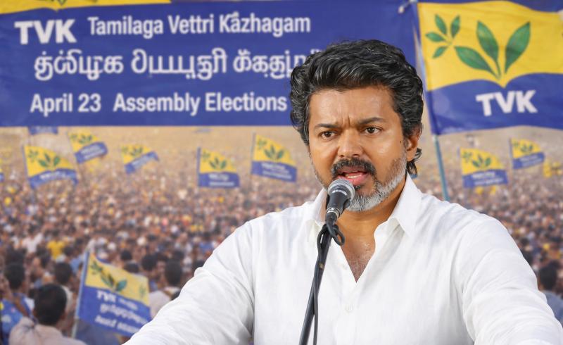 Vijay to Contest Two Seats as TVK Debuts in Tamil Nadu Assembly Elections 2026
